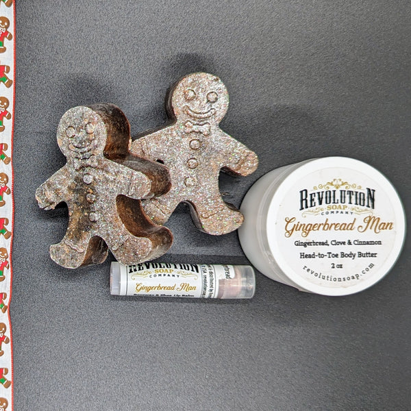 Gingerbread Man Gift Set