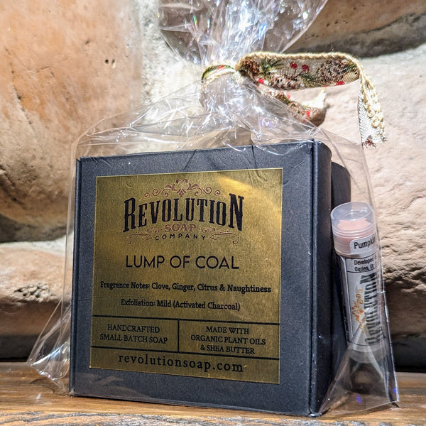 Lump of Coal Gift Set