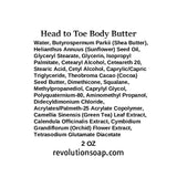 Gingerbread Man Head-to-Toe Body Butter - Revolution Soap Company