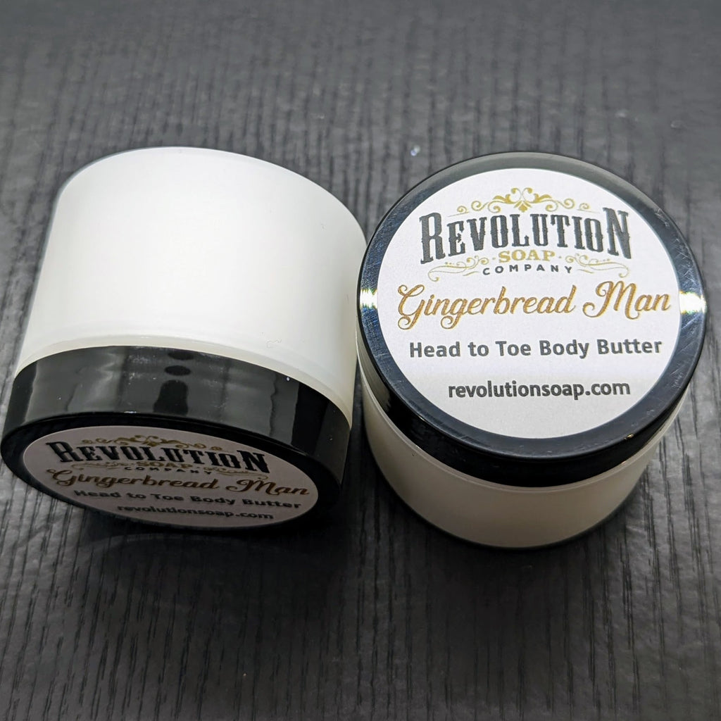 Gingerbread Man Head-to-Toe Body Butter - Revolution Soap Company